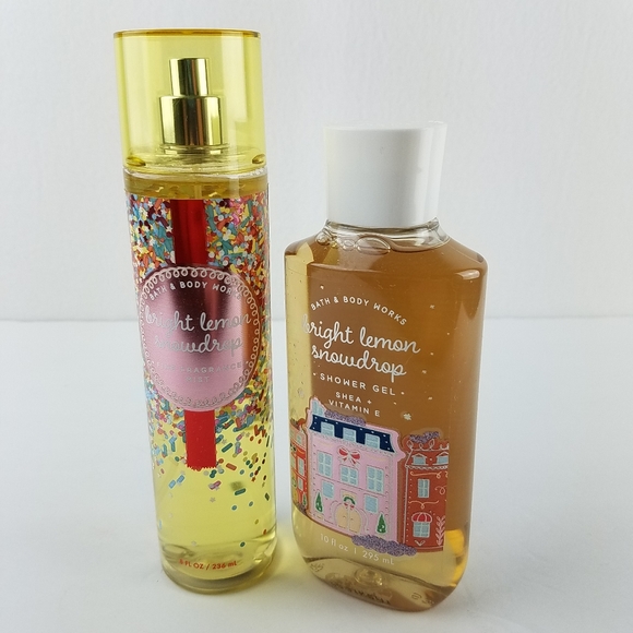 Bath & Body Works Other - NWT Bath & Body Works Bright Lemon Snowdrop Set